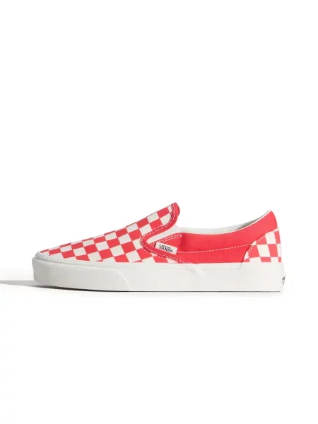 VANS Teniși CLASSIC roşu închis alb