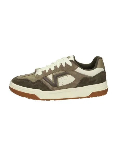 Sneakersy Vans skórzane brązowe