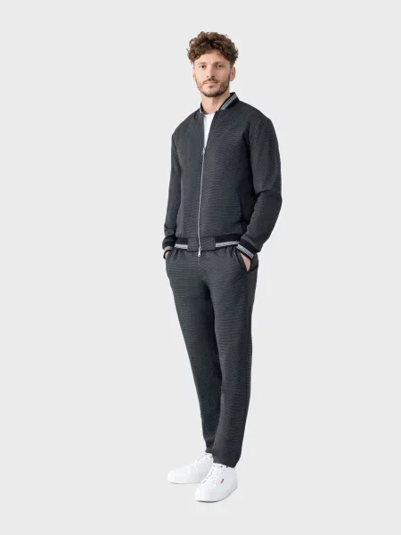 Спортивний костюм AVECS віскоза/поліестер чорний