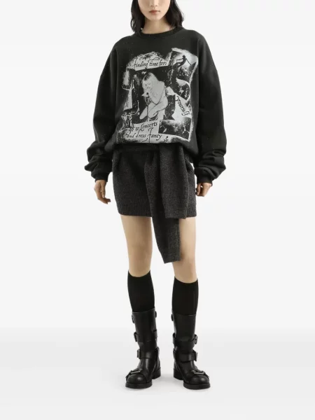 Hanorac Dolce & Gabbana cu imagine negru