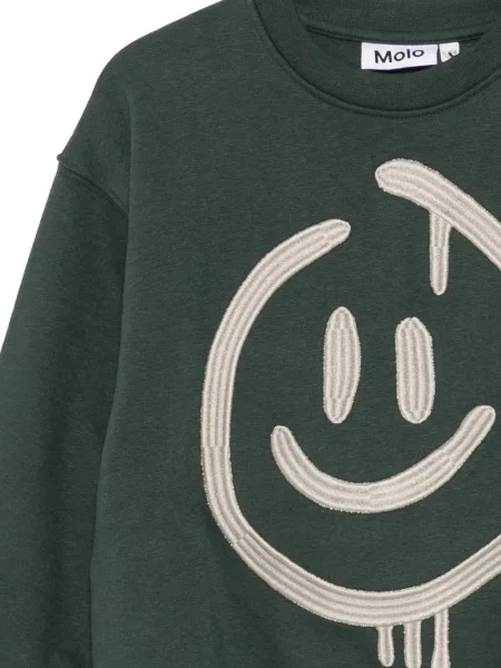 Sweter dziecięcy Molo zielony