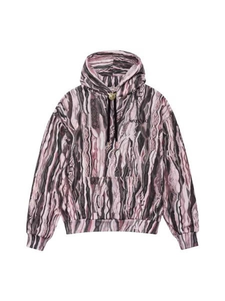 Bluza z kapturem Carlo Colucci różowa