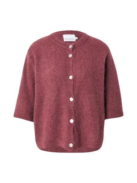Noella Geacă tricotată burgundy roșu