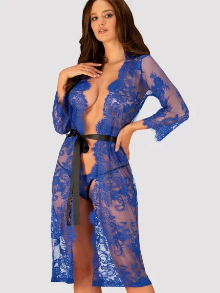 Халат Obsessive синій