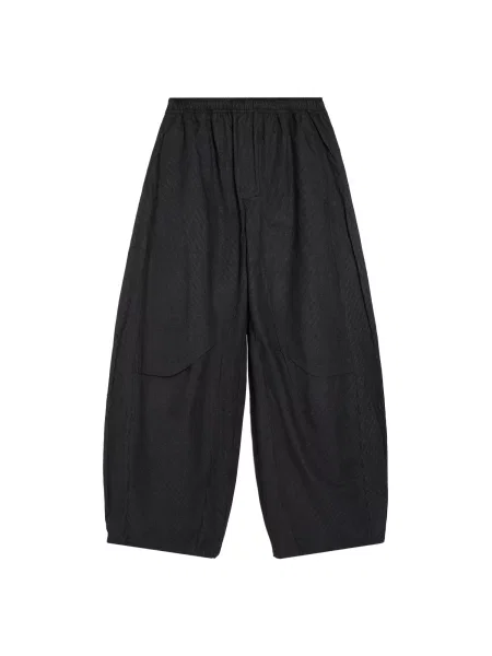Bershka Pantaloni gri negru