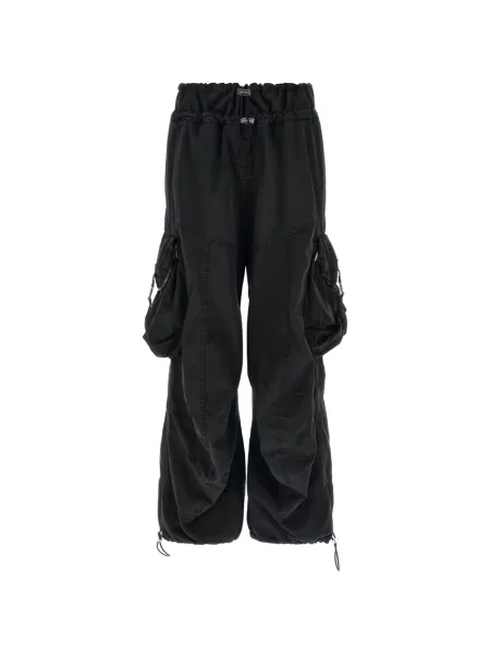 Pantaloni cargo The Attico negru