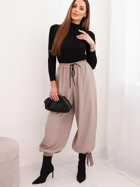 Панталон Kesi Włoski връзки черно