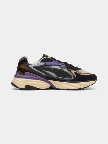 Жіночі Кросівки повсякденні PUMA Fade Nitro Ls+ комбінований верх сірий