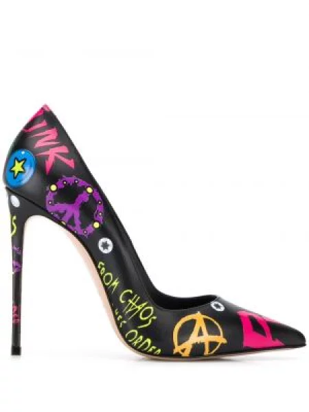 Pantofi cu toc Le Silla negru