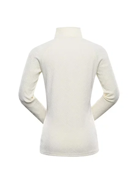 Bluza sportowa szybkoschnąca Alpine Pro Dozera 3 biała