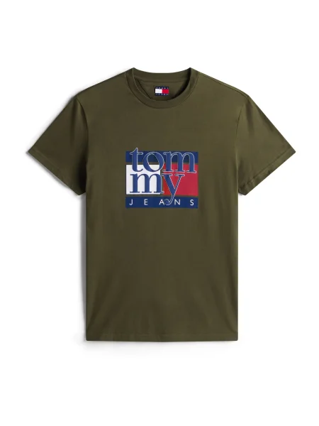Tommy Jeans Tricou kaki