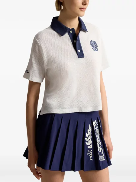 Велурени бягане с яка чорапи Polo Ralph Lauren синьо