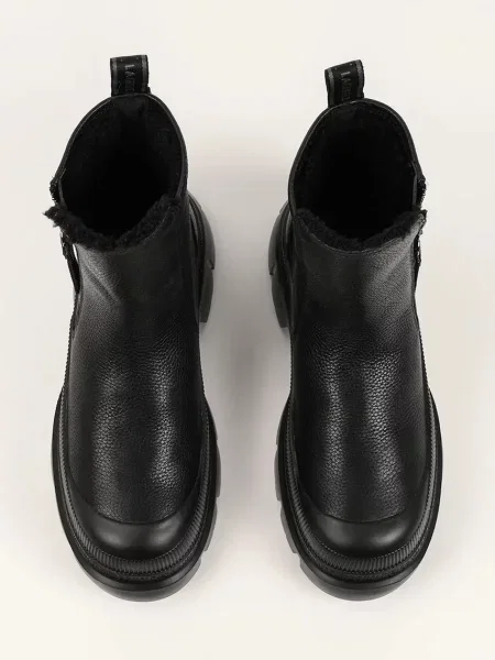Кожаные ботильоны Karl Lagerfeld