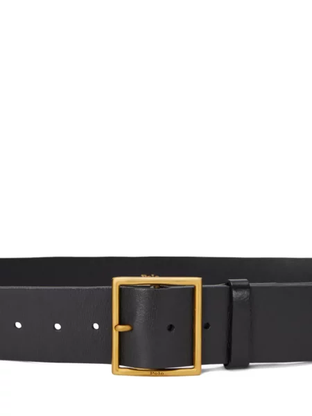 Długa koszulka Polo Ralph Lauren z okrągłym dekoltem zamszowa zielona