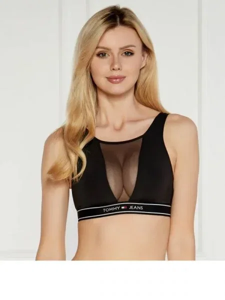 Sutien bralette Tommy Hilfiger negru