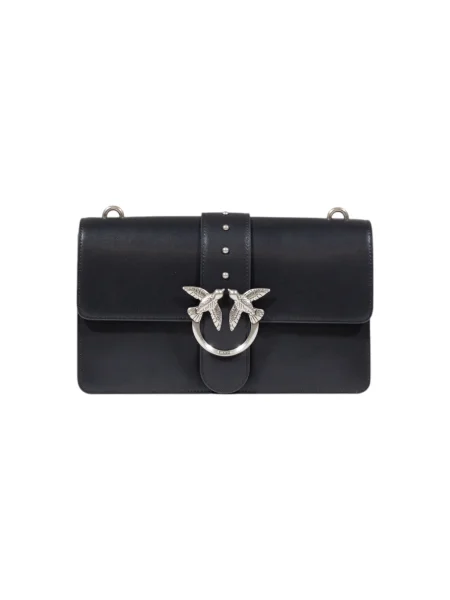 Klasična pisemska torbica Pinko črna