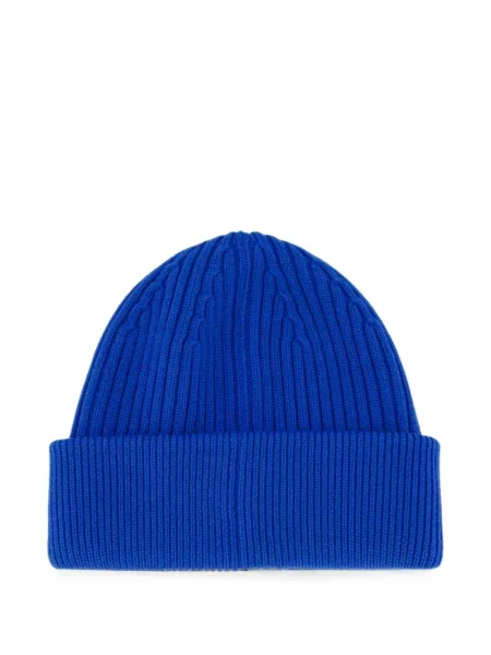 Căciulă Loewe cu broderie tricotate albastru