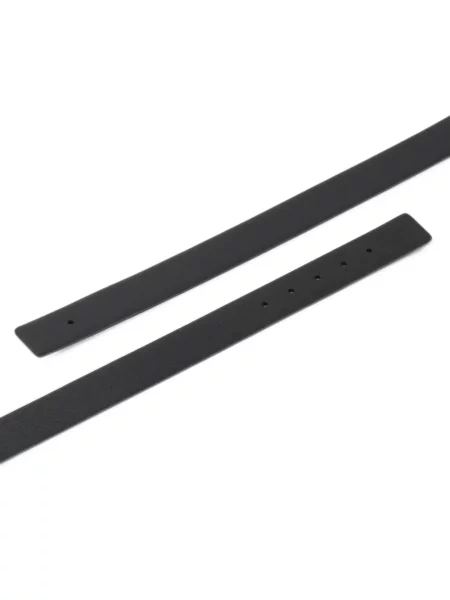 Cu centură curea Prada din piele cu bretele negru
