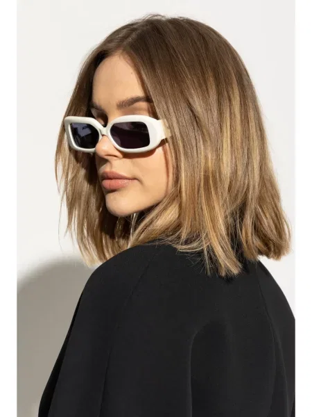 Ochelari de soare Jacquemus alb