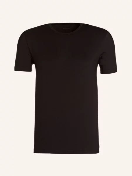 Mey Koszulka Od Piżamy Z Kolekcji Dry Cotton schwarz biała