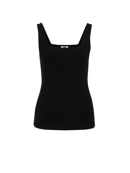 Top We Fashion černý