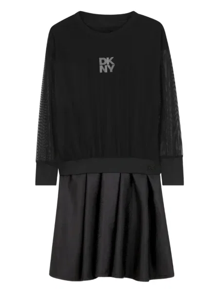 Sukienka dziecięca Dkny czarna