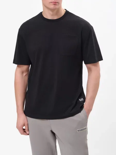 Футболка Ea7 Emporio Armani черная