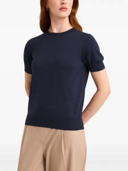 Tricou Pringle Of Scotland tricotate albastru