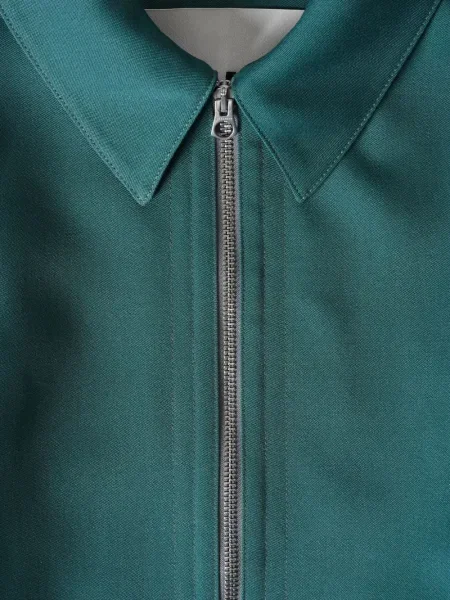 Cămașă Jil Sander scurtă verde