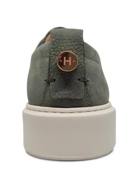 Sneakerși Henderson Baracco din piele verde