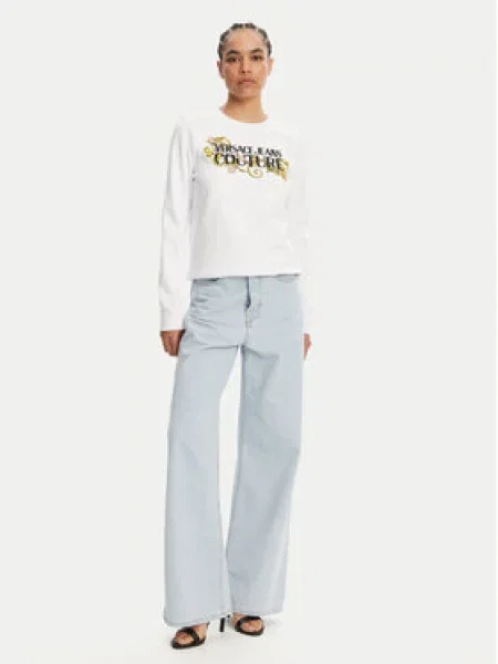 Versace Jeans Couture Mikina bílá