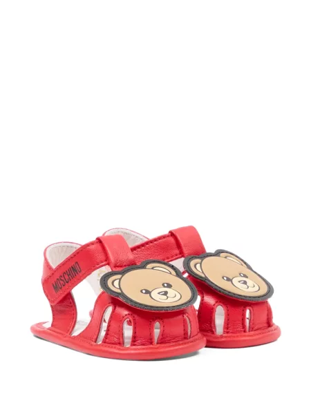 Sandały dziecięce Moschino czerwone