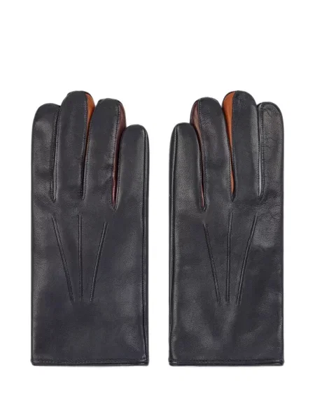Mănuși Paul Smith din piele negru
