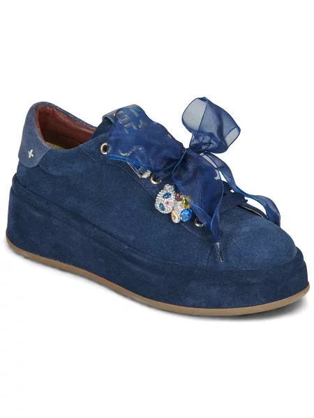 Pantofi Gio + albastru