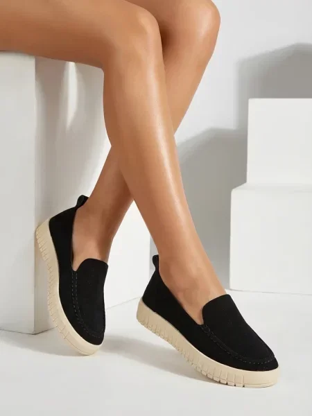 Mocasini Resti negru