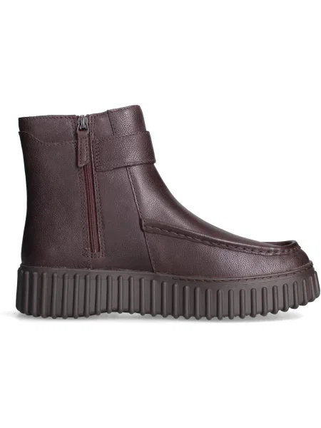 Pantofi Clarks cu cataramă maro