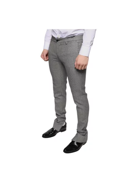 Skinny spodnie Dolce And Gabbana szare