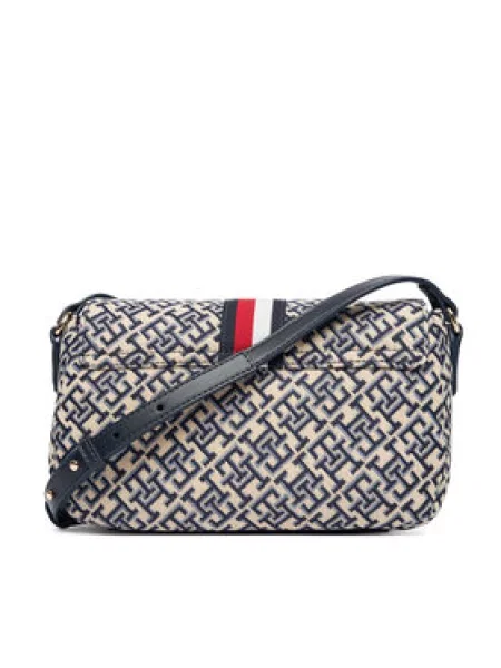 Kabelka Tommy Hilfiger modrá