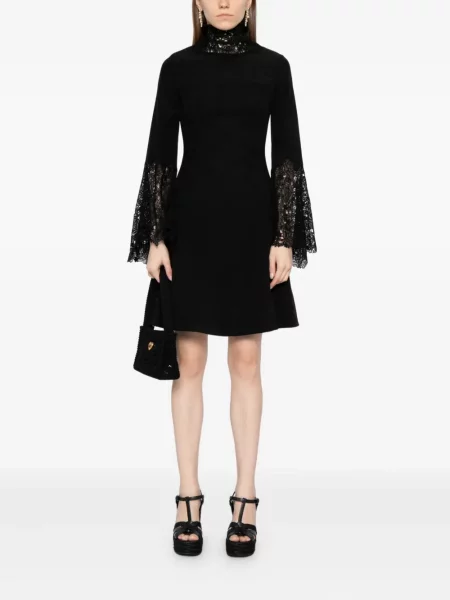 Rochie Saiid Kobeisy cu petice negru