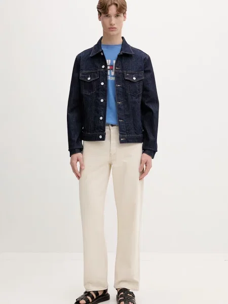 Tommy Jeans kratka majica modra