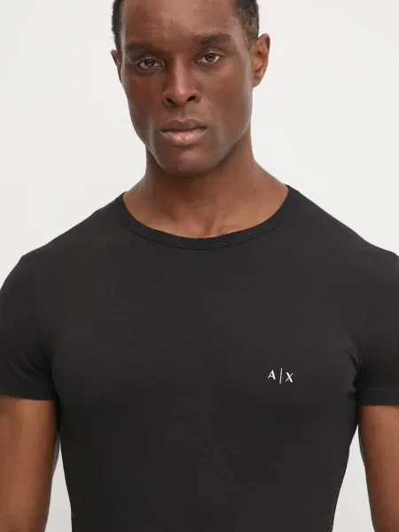 Póló Armani Exchange fekete