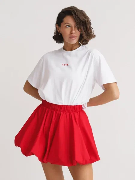 Спідниця міні Lilove червоний