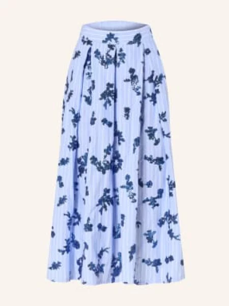 Lilienfels Spódnica Z Cekinami blau granatowa