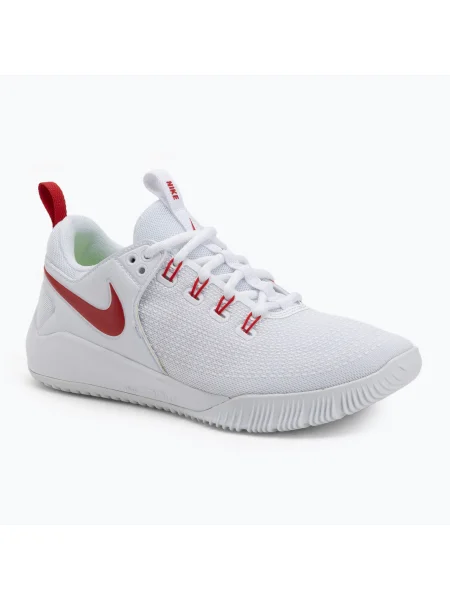 Дамски обувки за волейбол Nike Air Zoom Hyperace 2 white/university red бяло