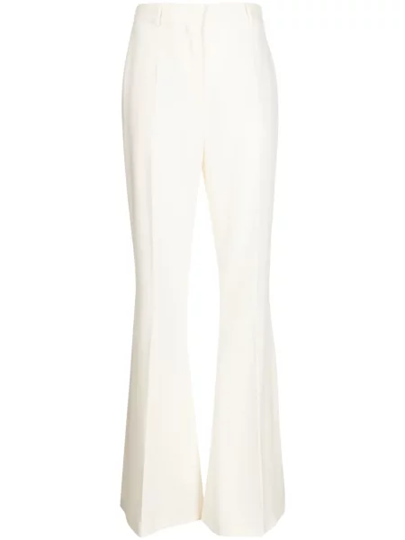 Spodnie Zuhair Murad z wysoką talią białe