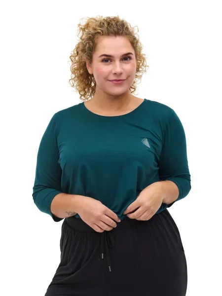 Active by Zizzi Tricou smarald verde