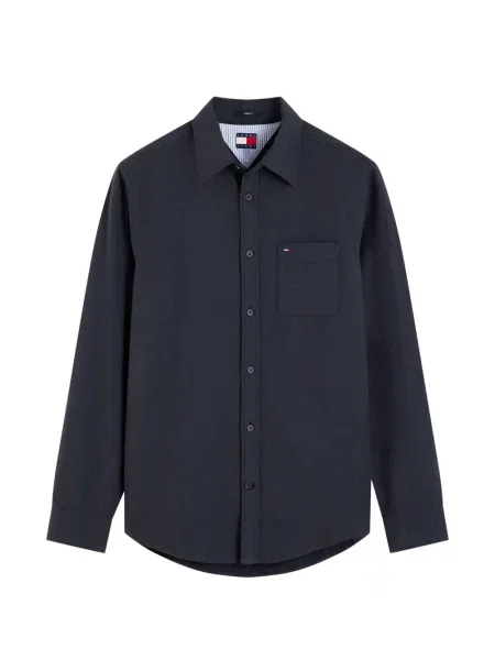 Cămașă Tommy Hilfiger cu autograf negru