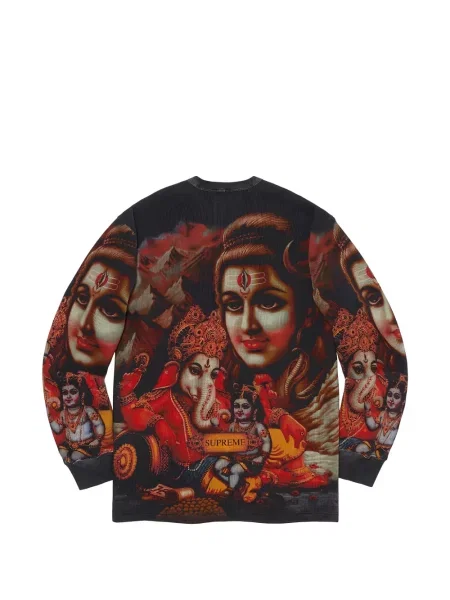 Lung tricou Supreme negru