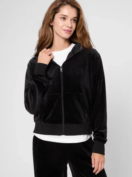 Велюрова толстовка Prpy чорна