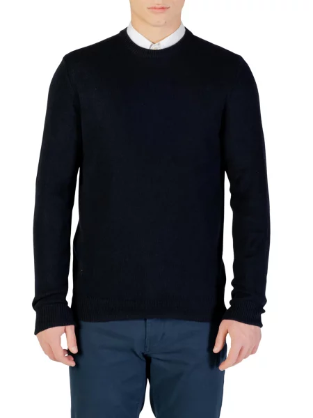 Пуловер Yos синьо